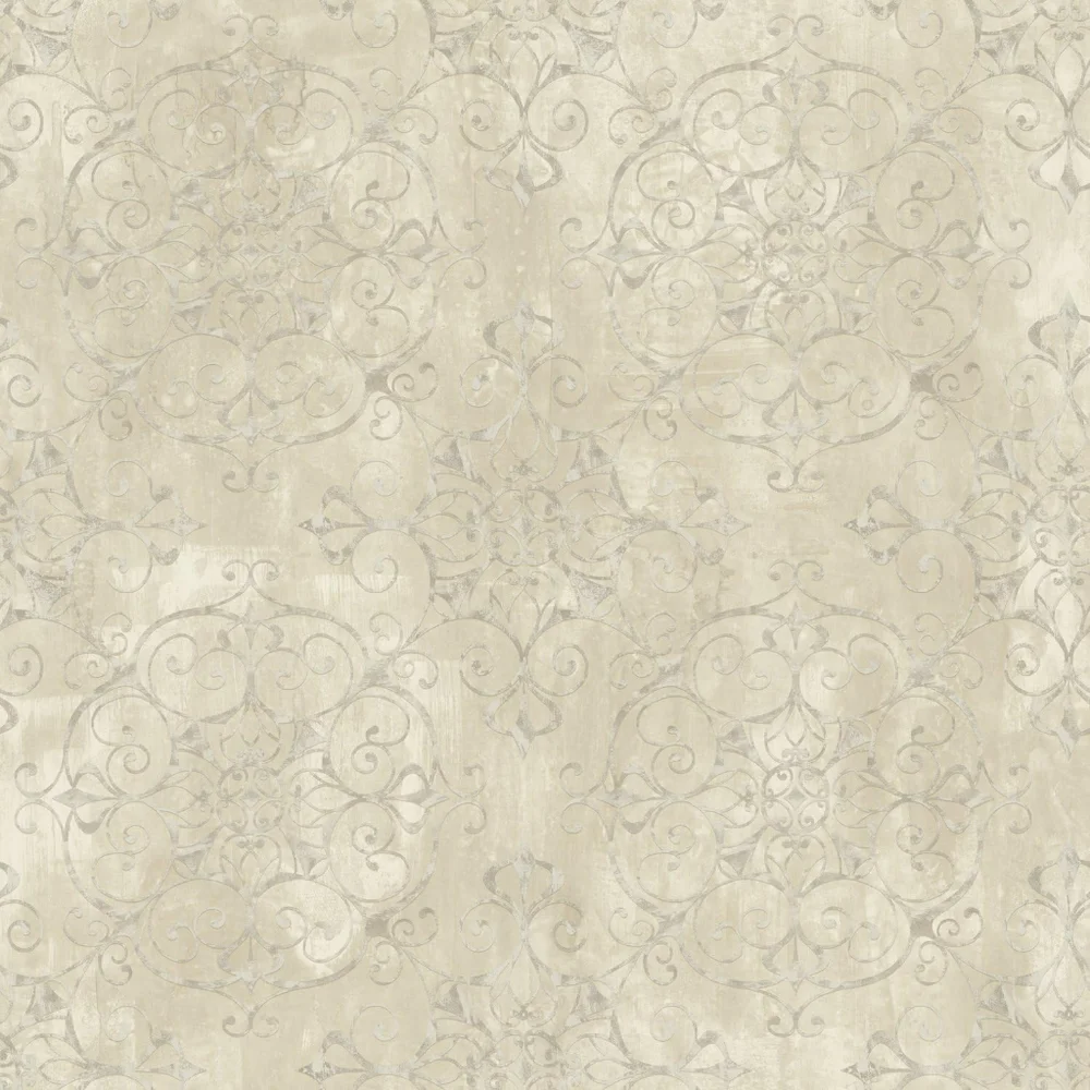 Wallpaper Aubrey Crystal Medallion Texture